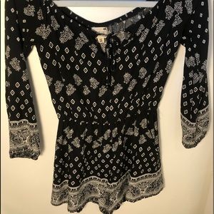 Pacsun Off the shoulder romper